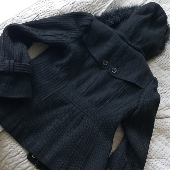 SOLD | Guess|Wool Coat - Picture 8 of 8